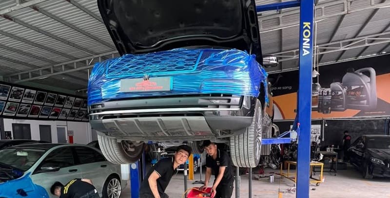 gara chuyên land rover tại tphcm