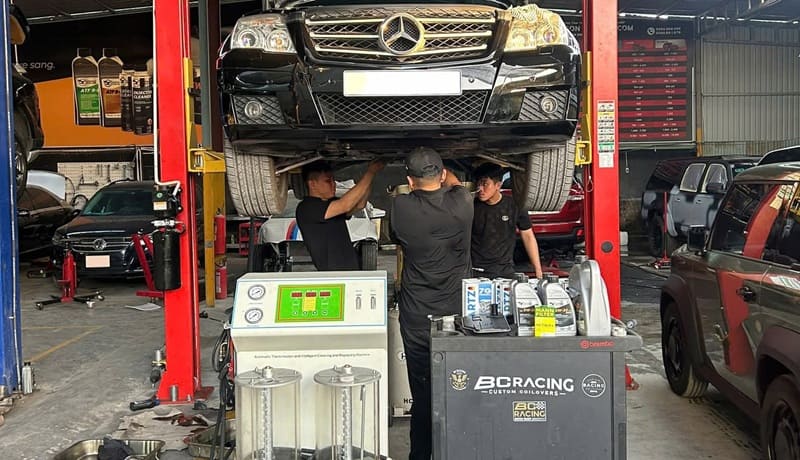 bảo dưỡng ô tô tại tqt auto