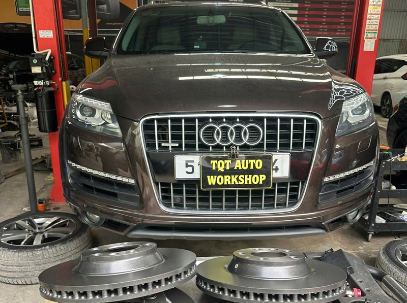 các hạng mục bảo dưỡng audi