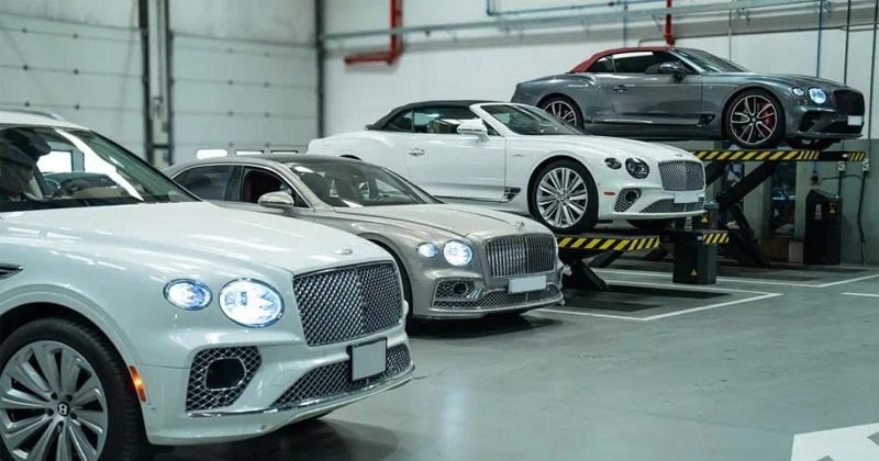 các lỗi trên xe bentley